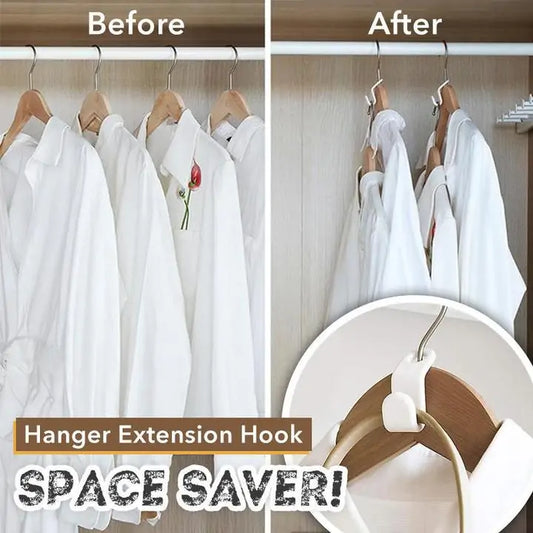 Closet Hanger Space Saver Extension Hook