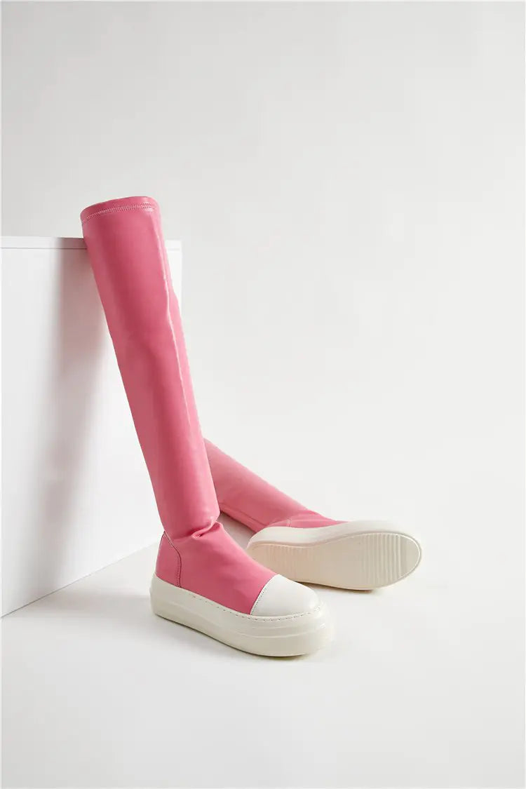 Over the Knee Sneaker Boots