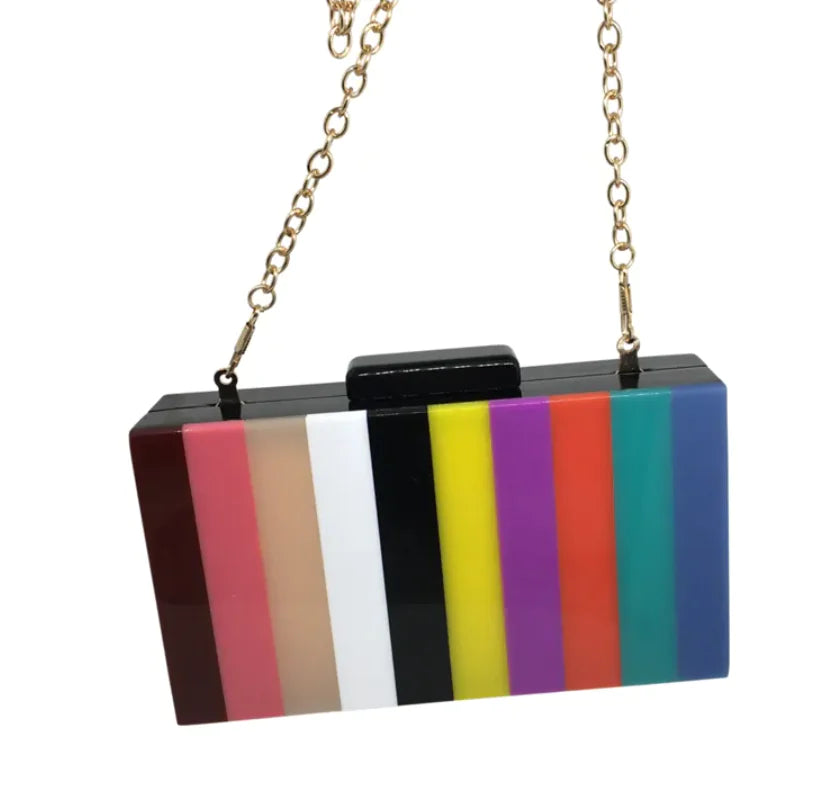 Luxe Clutch -Multi