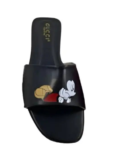 Women's Fashion Design Mickey Mouse Flat Sandals