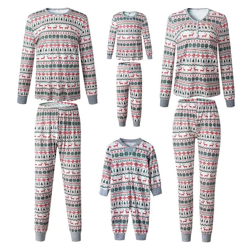 Family Matching Christmas Pajamas Set