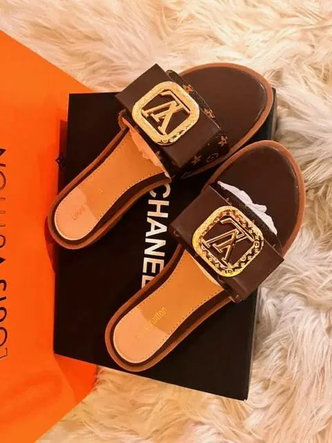 Women's Fashion Flat Slide Sandals