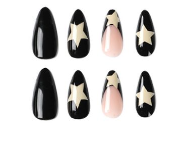 24pc French Star Nail Set