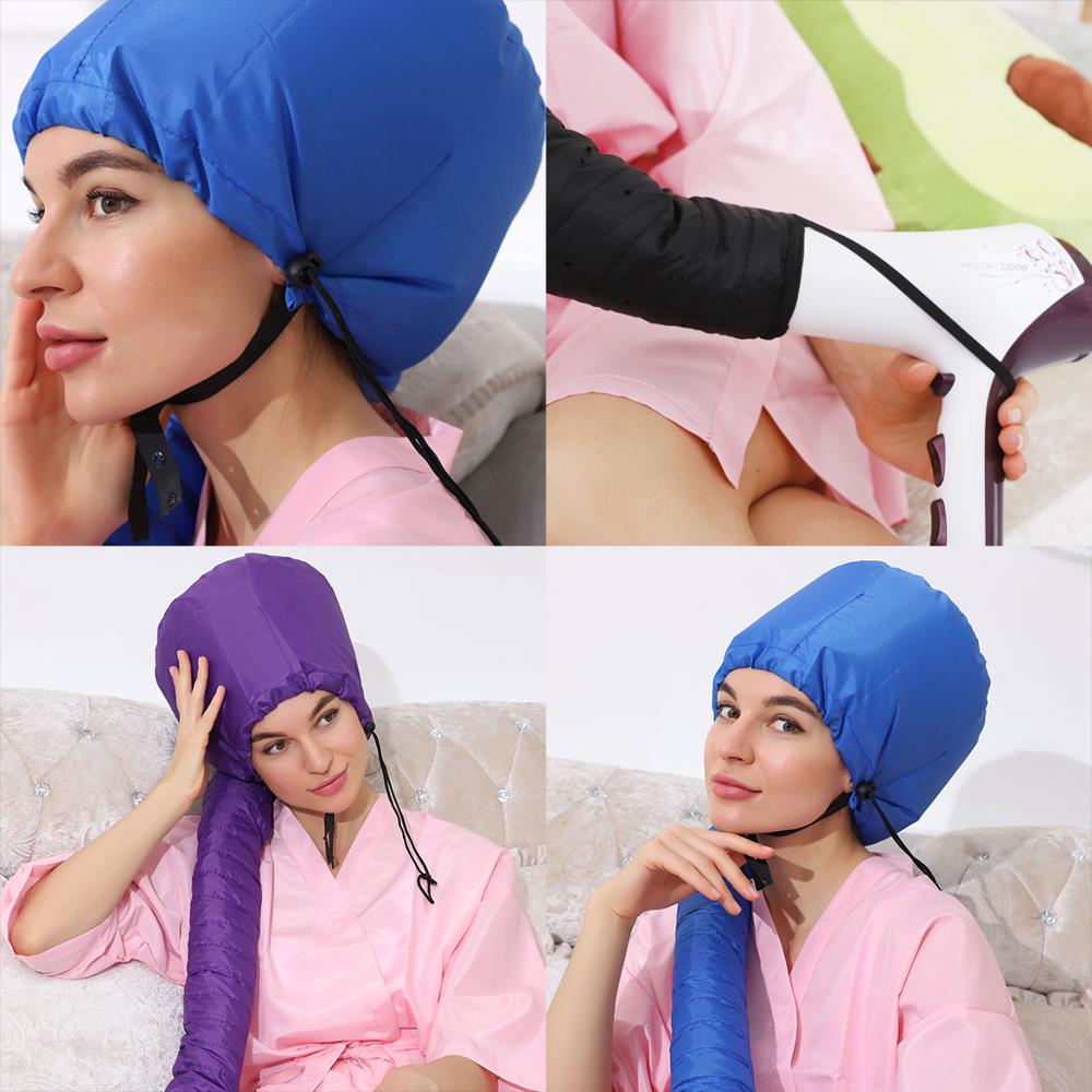 Portable Hair Perm Warm Air Dryer Cap